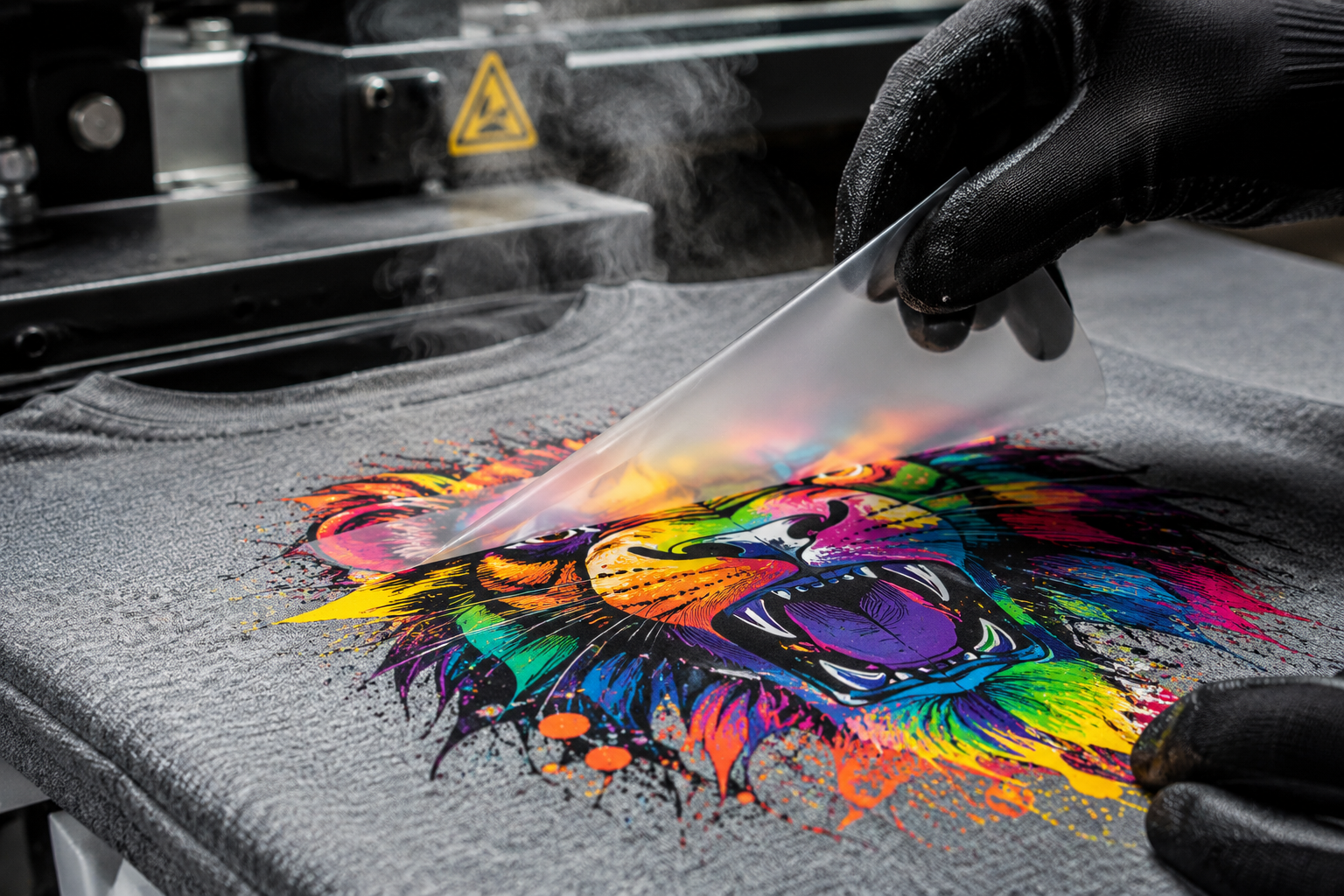 direct to film DTF apparel printing transfer