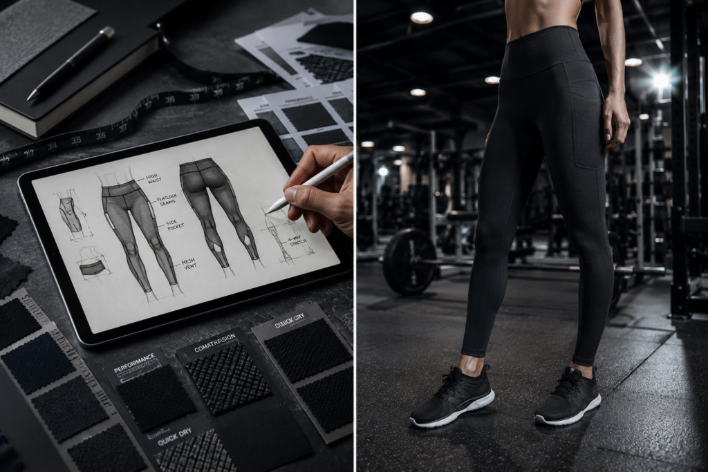 how to start a gym wear brand custom activewear