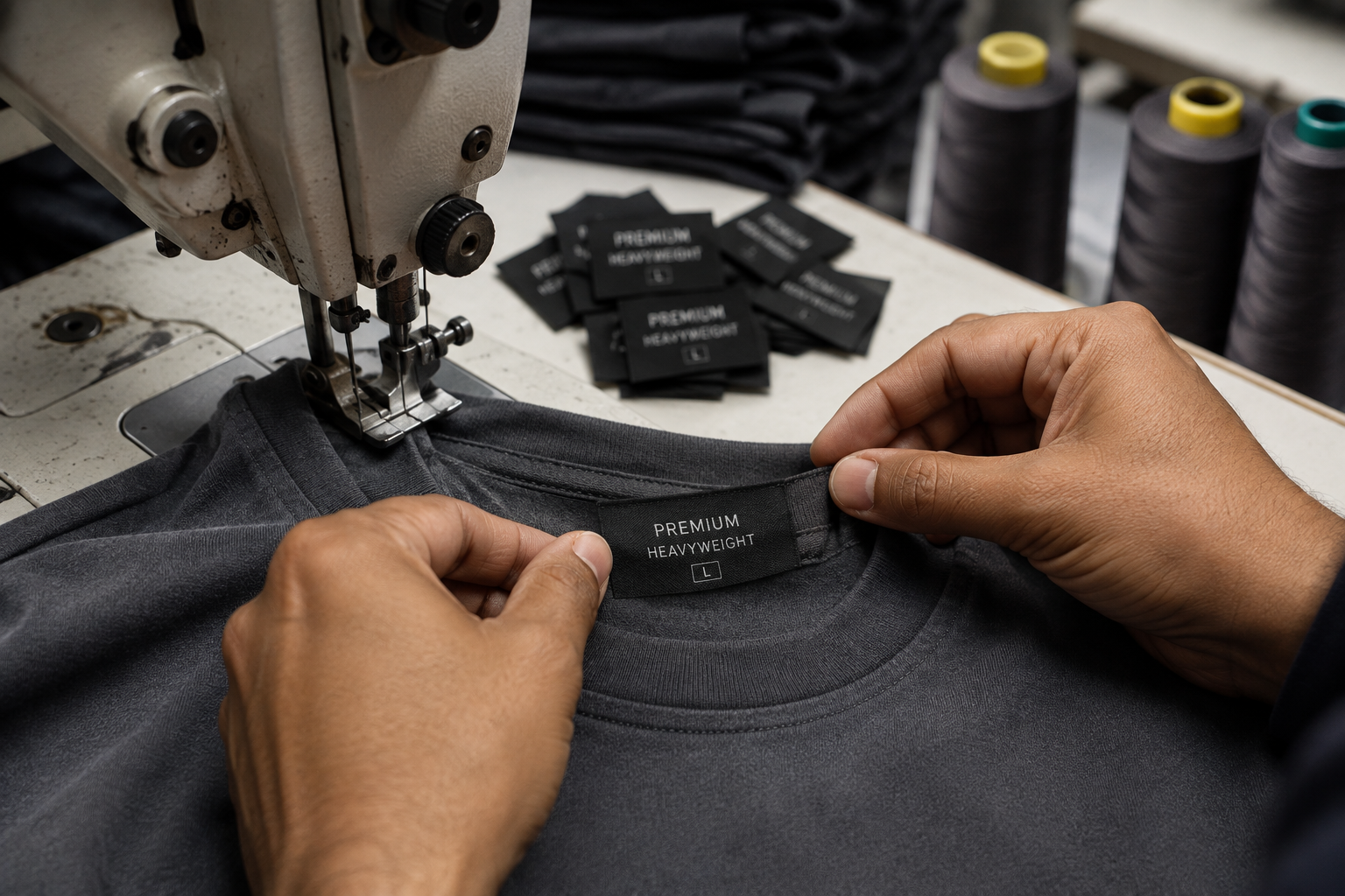 cost of goods sold COGS custom apparel manufacturing