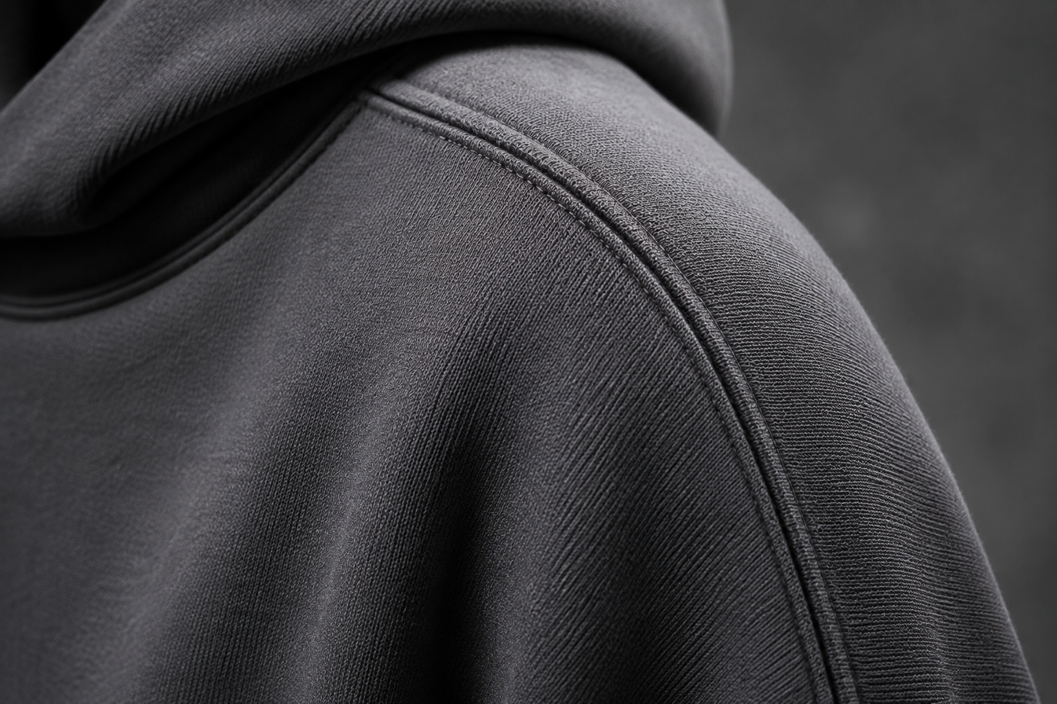 heavyweight cotton drape oversized hoodie fabric