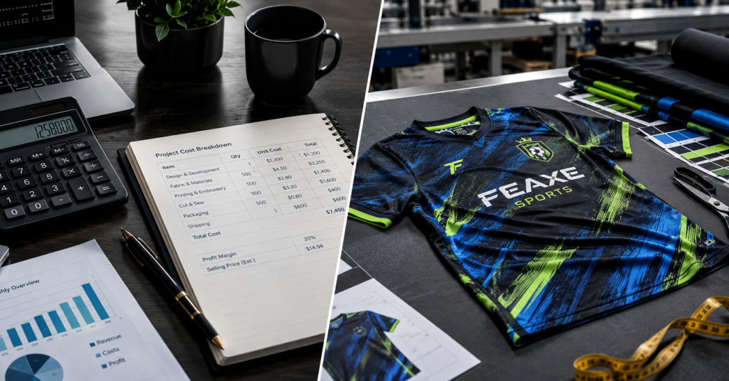 OEM football jersey manufacturer pricing and MOQ